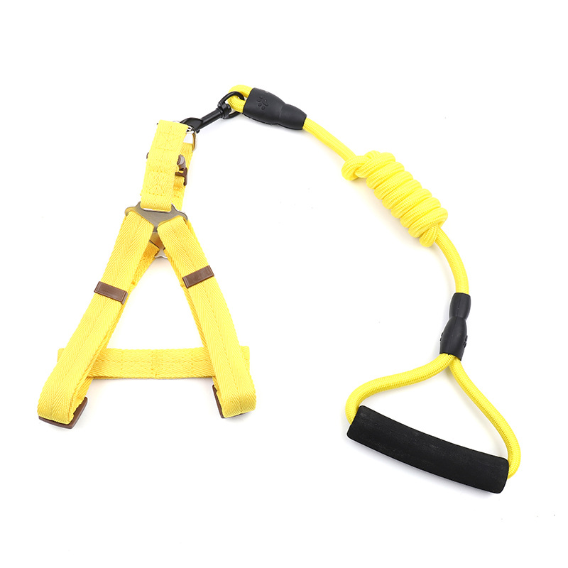Productos para mascotas, cuerda para perros, nuevo tipo de cuerda de tracción para perros, cuerda de cinturón ajustable, ligera y duradera.