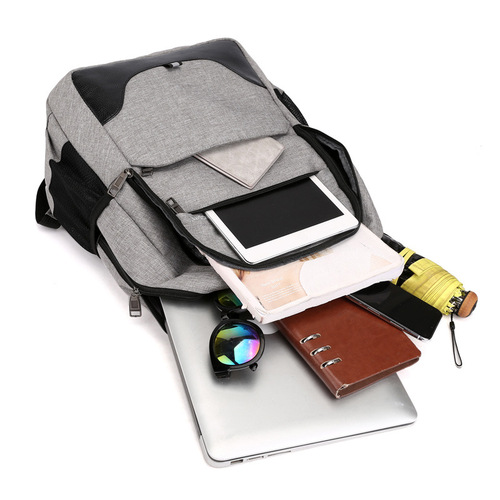 New Oxford cloth computer backpack Korean style student backpack simple trendy fashion computer travel backpack