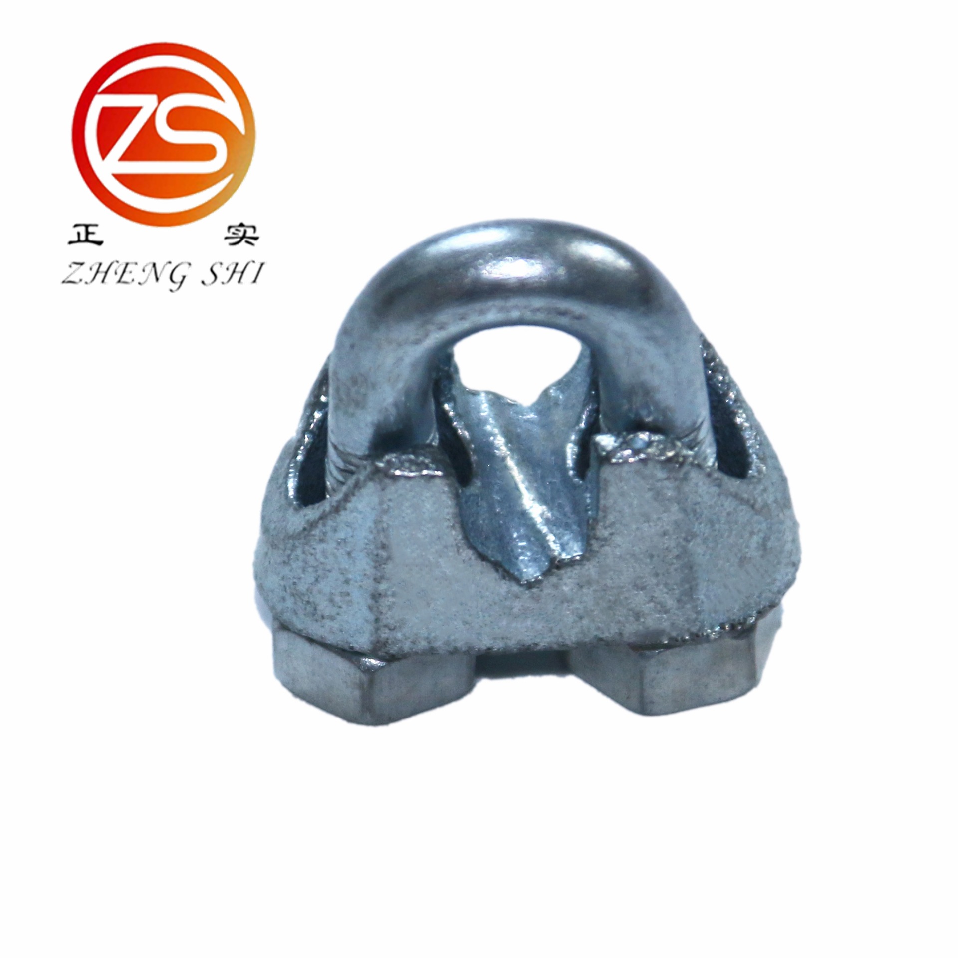 永年索具厂现货销售镀锌钢丝绳卡头夹头规格齐全量大从优