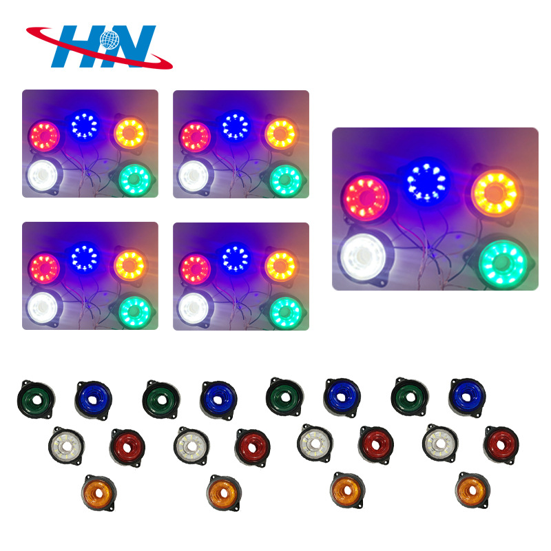 Fábrica en stock Ventas de Fábrica LED ancho de camión ligero camión luz trasera camión luz lateral camión luz redonda