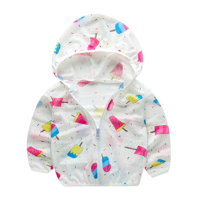 2020春夏款儿童防晒衣韩版百搭男女童连帽空调衫宝宝韩潮一件代发|ru