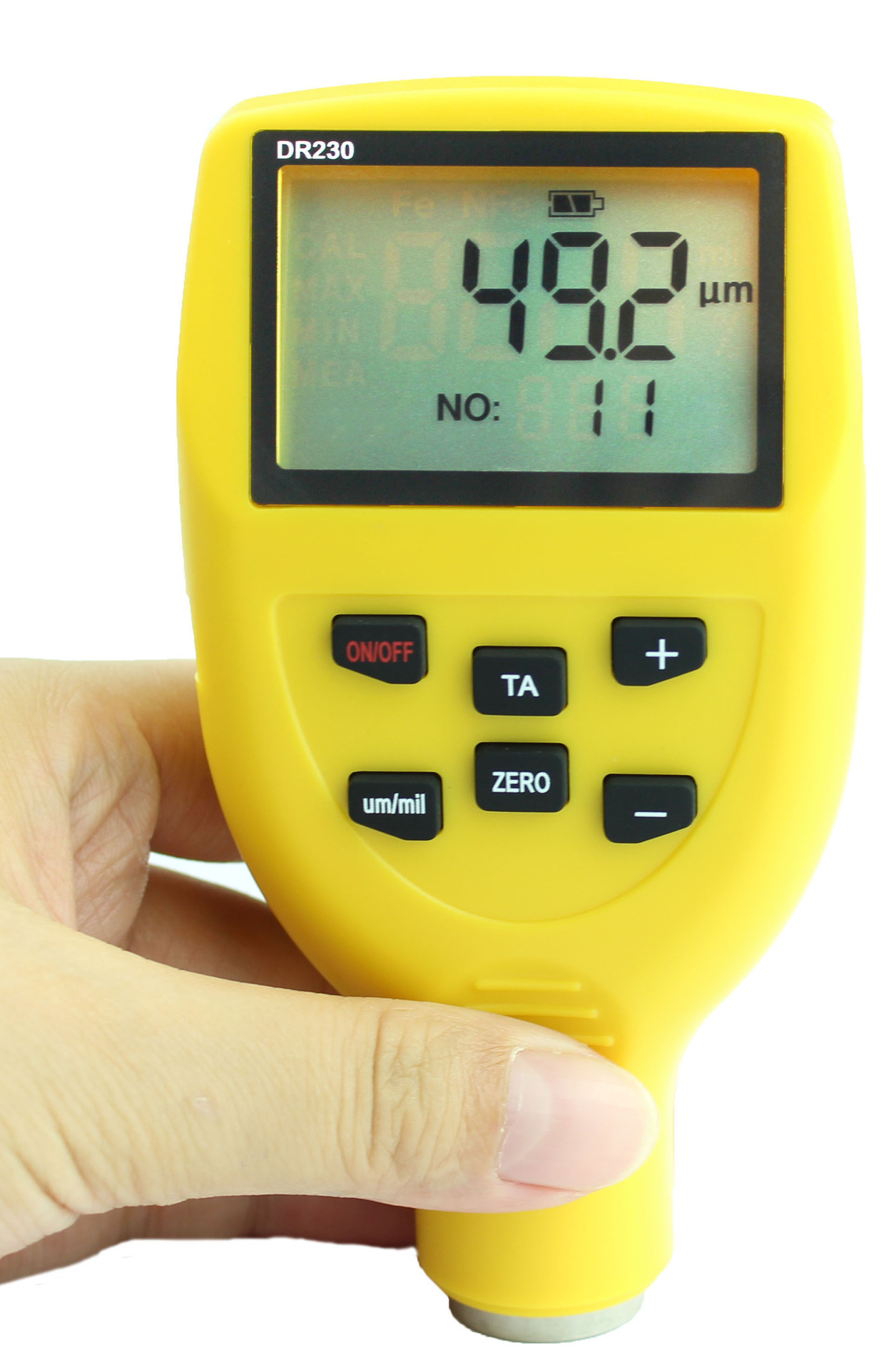 DR230数显测厚仪 铁铝两用测厚仪 干膜测厚仪