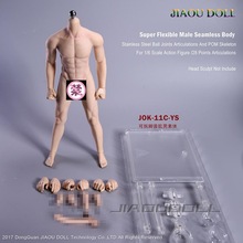 1/6兵人包胶素体 岚男肌肉型钢骨包胶素体 绘画人体可动模型 现货