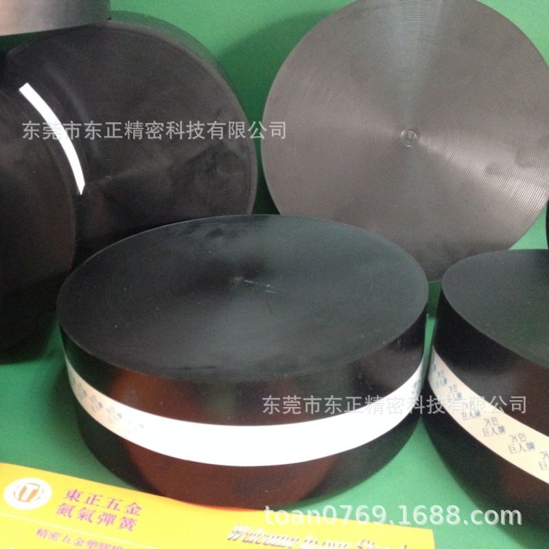 盘起重载荷聚氨酯减震弹簧优力胶棒弹弓胶汽车弹簧垫黑色PU缓冲垫