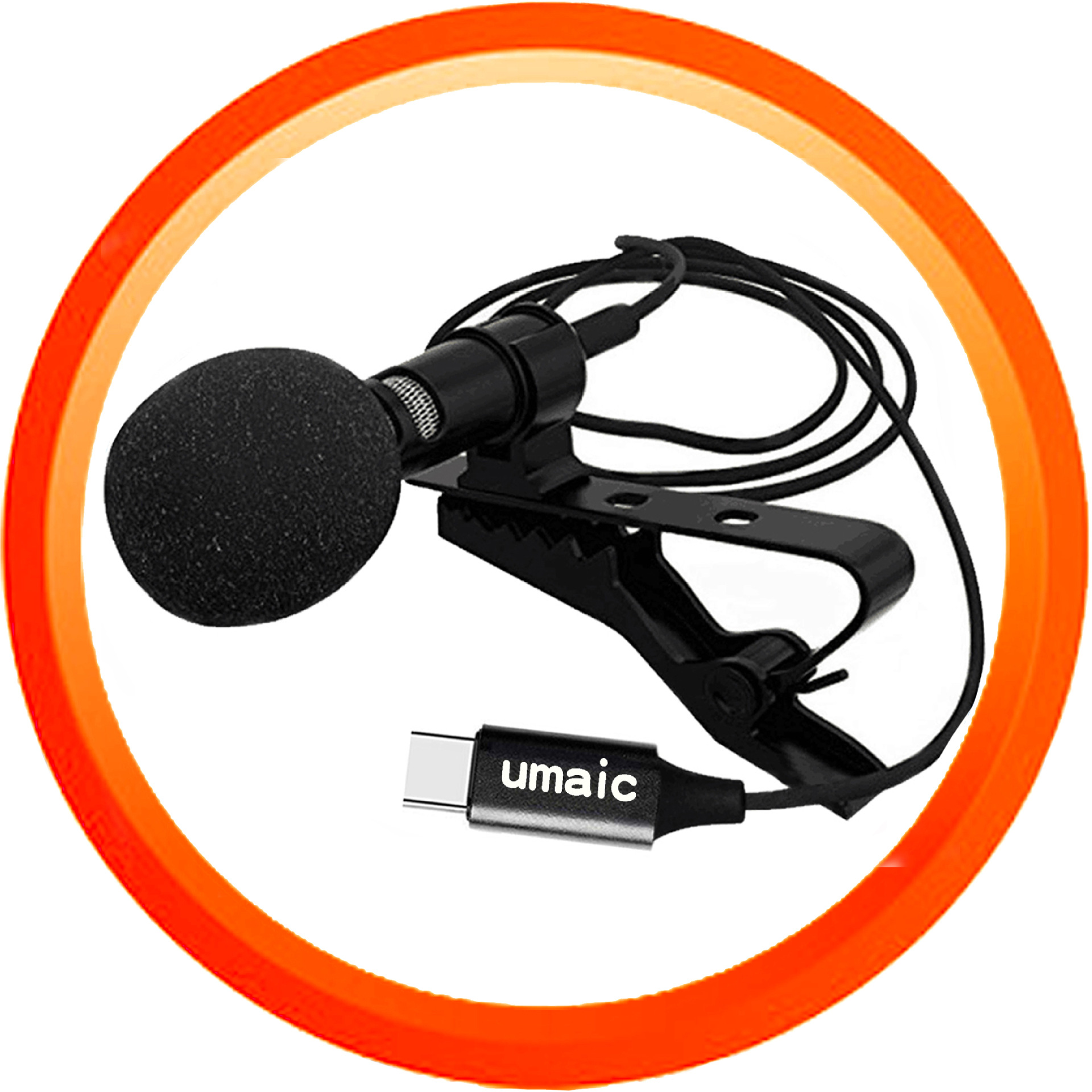 新品迷你手机麦克风直播录音话筒领夹麦克风厂家直销