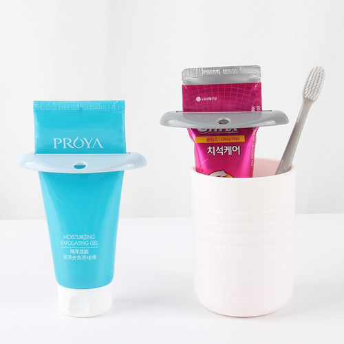 Creative toothpaste squeezer manual ABS plastic toothpaste squeezer one card 2 pack household toothpaste squeezer