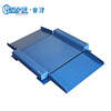 Asia Tianjin 1.2M2M non-slip carbon steel panel Electronics Platform Scales move Sloping fields Platform Scales