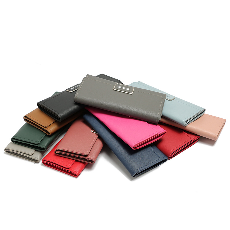 Korean Multi-card Metal Buckle Clutch Wholesale display picture 24