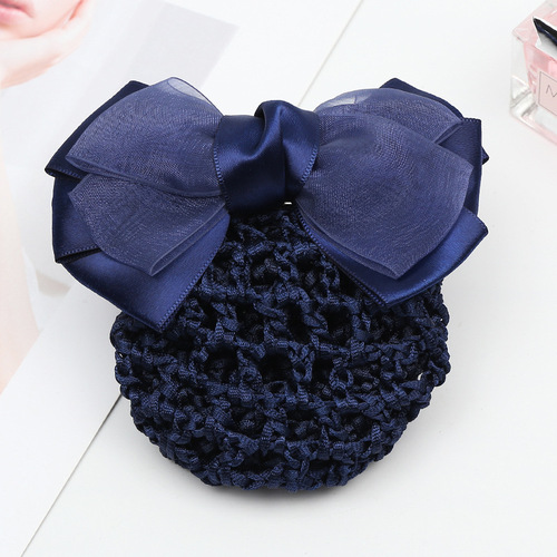 Occupational hair net hat for hotel beauticians, flight attendants, catering schools, nurses, and other professional jobs.