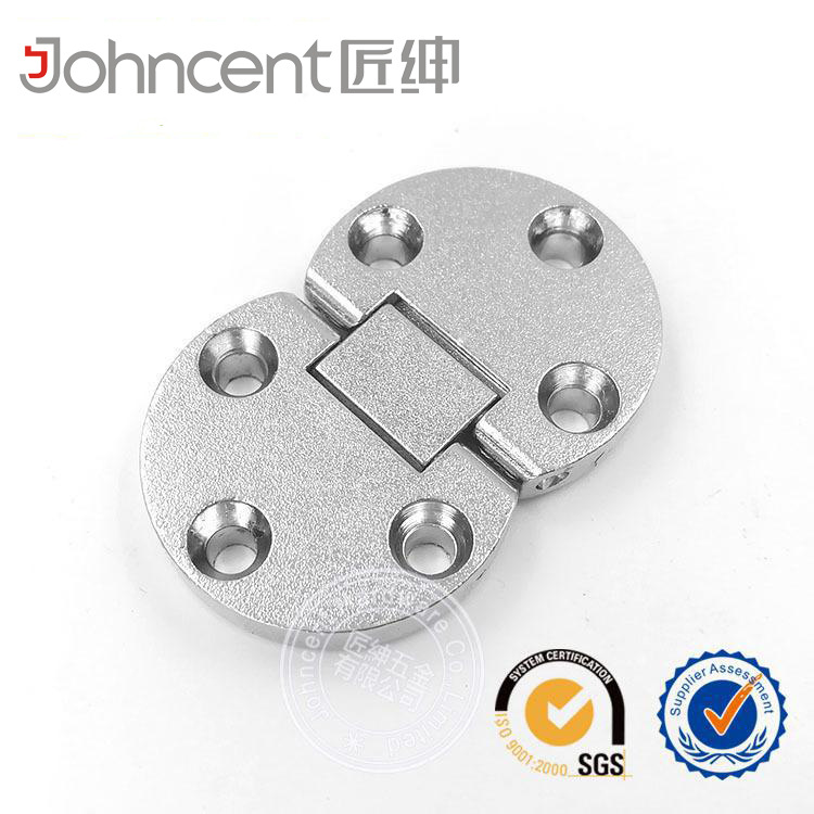 廠家直銷 壹字合頁 圓形翻板合頁 橢圓形合金合頁 折疊桌半圓合頁