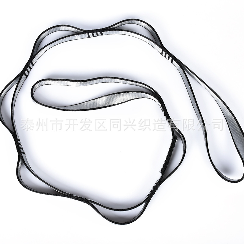 空中瑜伽辅助绳菊绳 高强涤纶耐磨扁带瑜伽活力带织带菊花绳