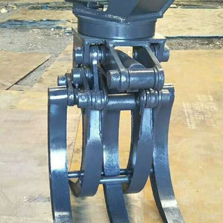 液压抓木器360自由旋转夹木器抓石器厂商供应液压抓木器