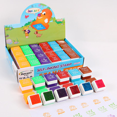 Creative stamp new stylish cute cartoon stamp Teacher encouragement colorful stamp English, set of 6 pieces
