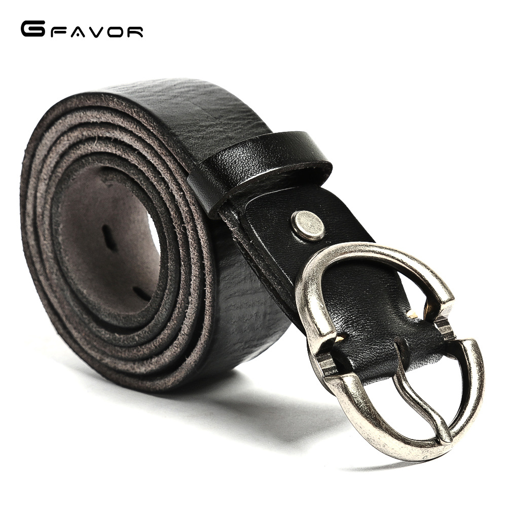 现货 男士真皮皮带针扣牛仔裤宽休闲复古手工头层水洗牛皮男柔软