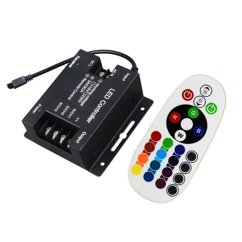Light strip, controller, colorful LED lamp, plug, 220v, 16 colors, remote control