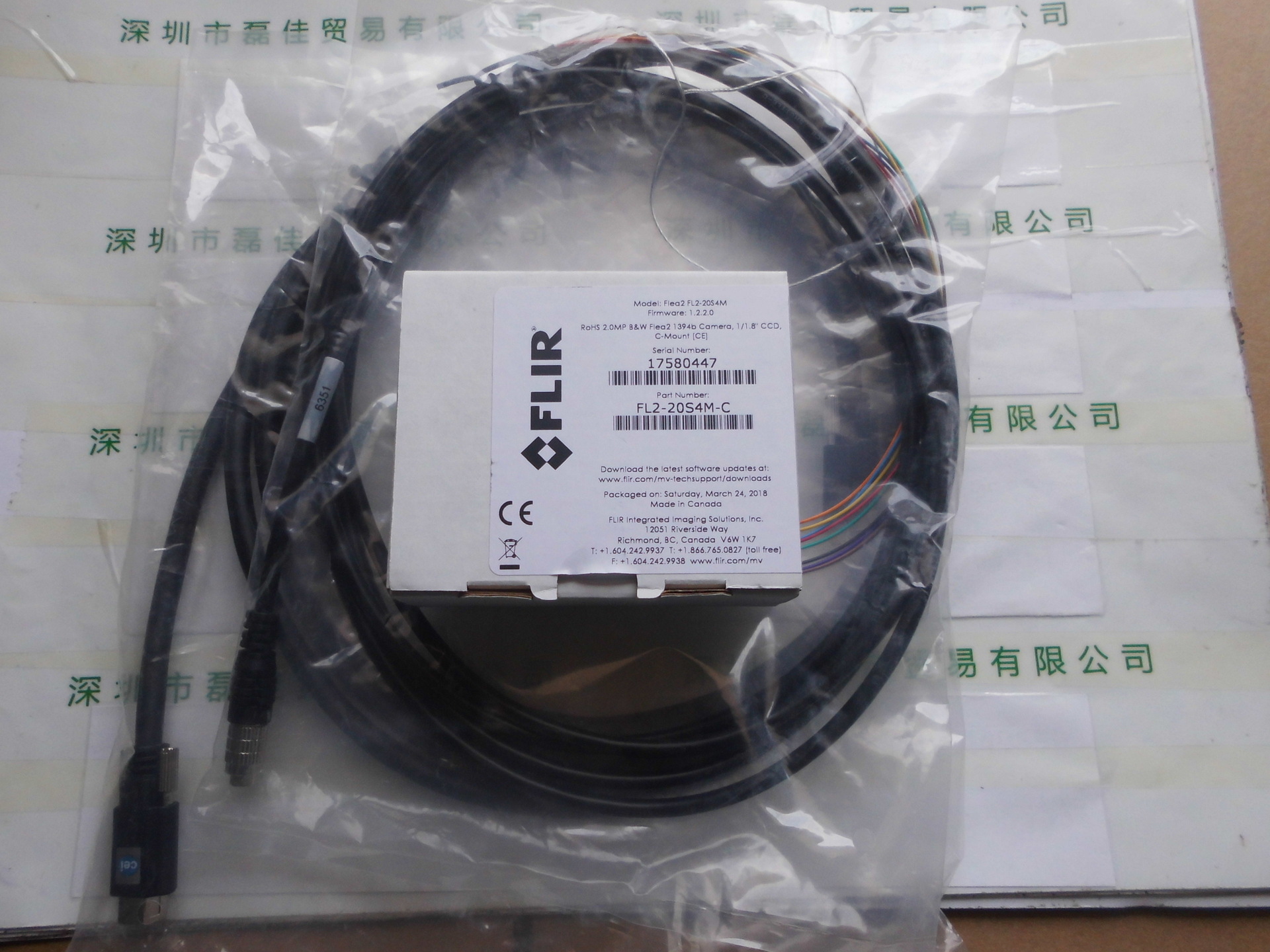 加拿大 PointGrey灰点 工业相机  