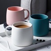 Simple Water Cup Ceramic Mark Cup Nordic Creative Cup Pure Color Breakfast Coffee Cup Home Drinks Water Cup