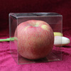 Apple, protective amulet PVC, square transparent plastic gift box, custom made