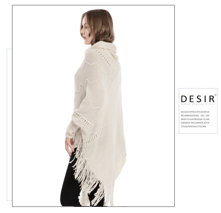 高领  袖子 仿羊绒保暖毛衣 大码衣服