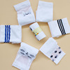 new pattern children school uniform Medium hose Students socks girl Black and white stripe High Socks Campus Wind Sports socks