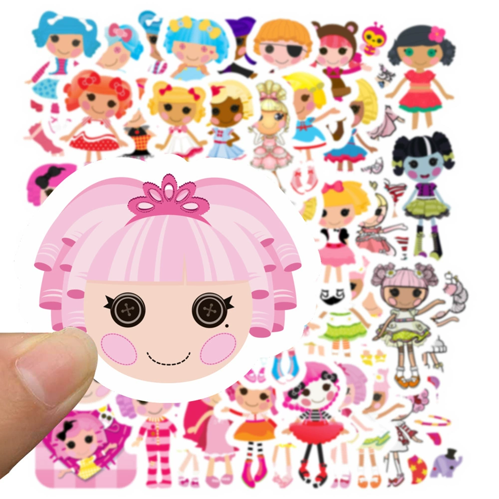 Кукла, мультяшная игрушка, наклейка, стикеры, граффити