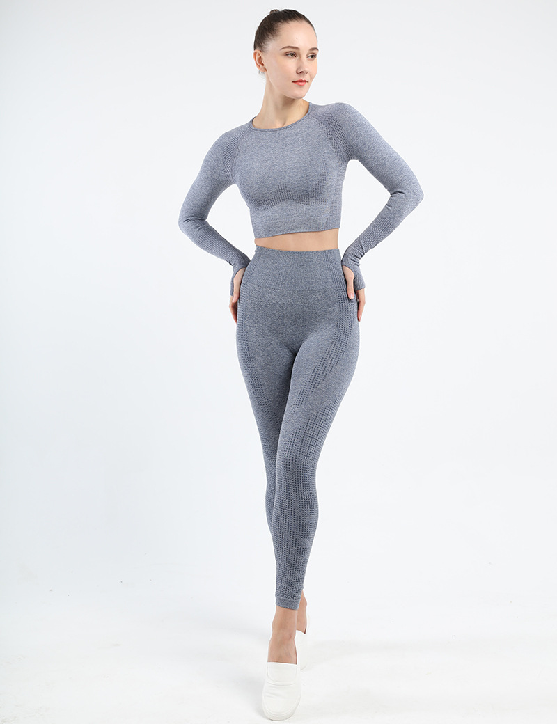 Casual Sports Solid Color Round Neck Tracksuit T-shirt Leggings display picture 27