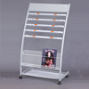 Newspaper racks The newspaper stand Propaganda rack Iron art to ground Display rack Newspaper And Magazine Racks bookshelf Simplicity Data rack to work in an office Catalogue holder