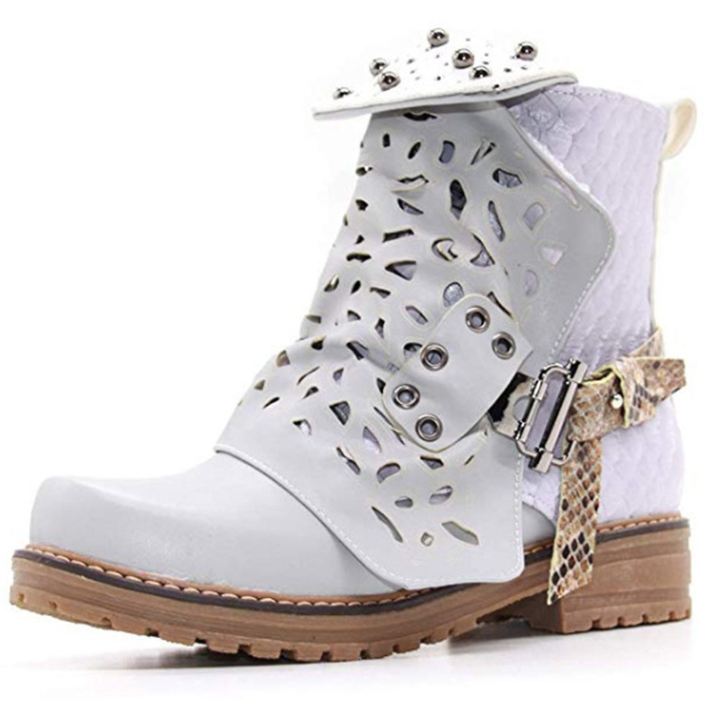 Demi-season fashionable low boots