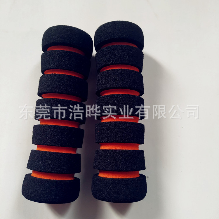 东莞厂家海绵护套 nbr双色橡胶手把套 防撞护套