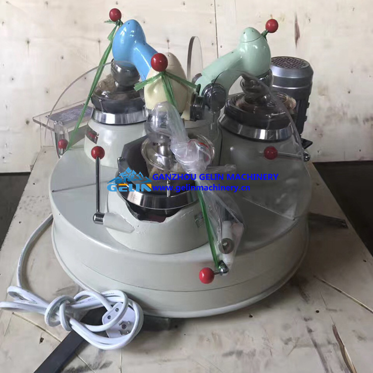 实验用XPM120*3三头研磨机 三个钵研磨机