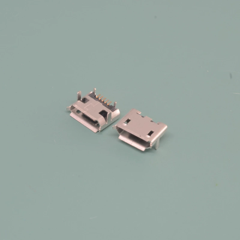 Micro 5p угловой USB питательный разъём поставщик / четырёхконтактный MKUSB разъём производитель