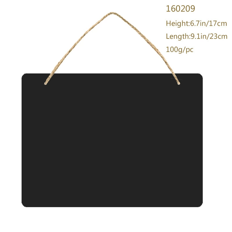 Двусторонняя деревянная маленькая доска, творческий кулон, украшения, поделки своими руками, домашний декор