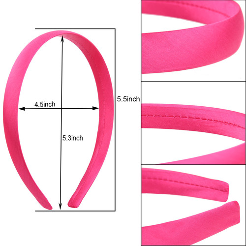 Xintian 2cm satin cloth headband European and American DIY children's hair accessories and headwear accessories Amazon hot supply