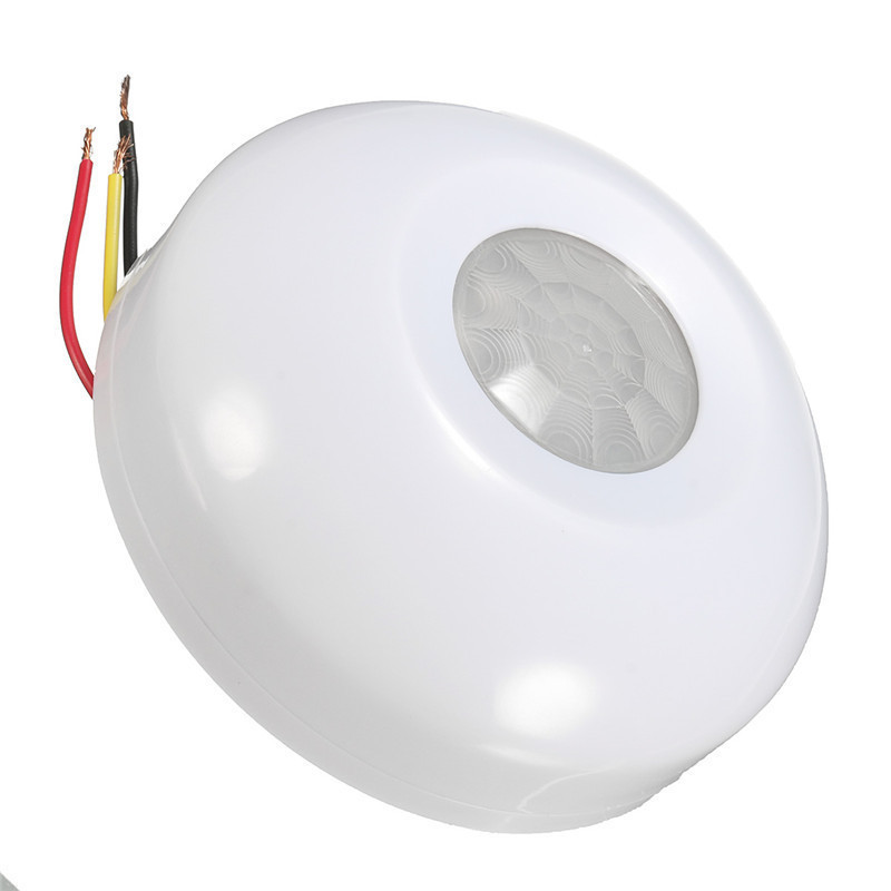 电子节电延时开关可调360度吸顶人体红外感应开关pir红外线感应器