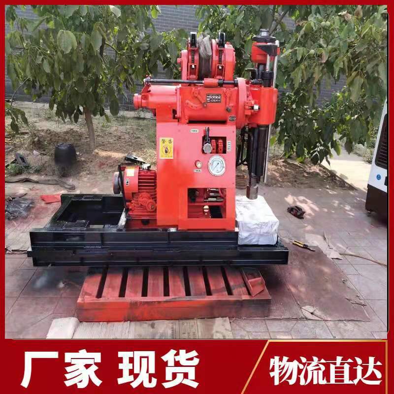 厂家直销 全液压钻机 水井钻机岩芯取样100米轻便小型勘探钻机
