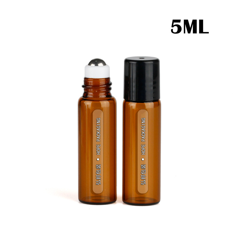 5ml棕色滚珠瓶 玻璃瓶