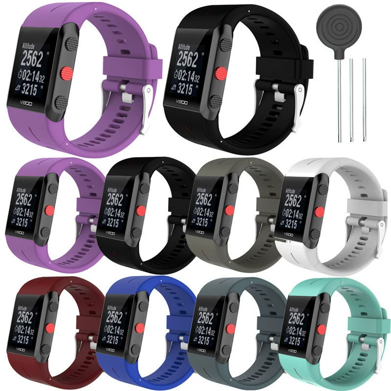 Подходит для Boneo Polar V800 GPS Спортивные часы силиконовые силиконовые иглы