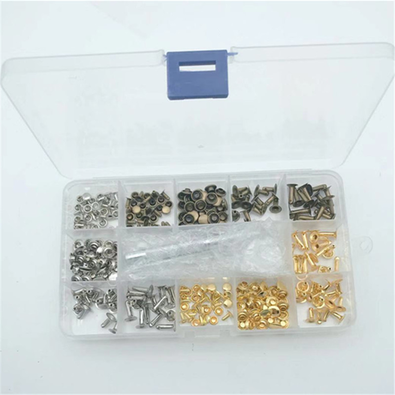 135pcs  单面铆钉+3件工具+收纳盒3
