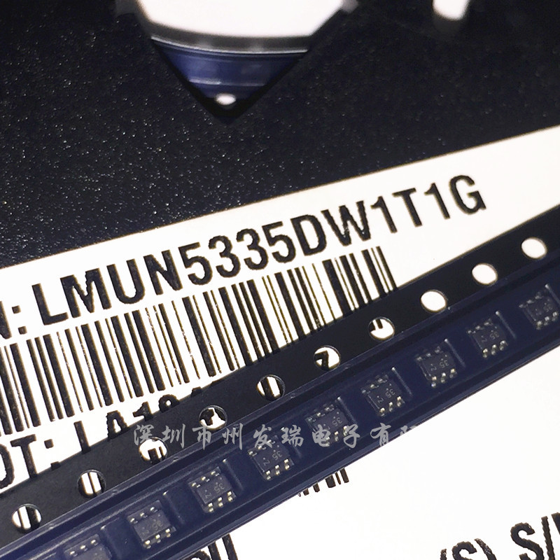 LMUN5335DW1T1G  丝印35  40V 100mA SOT-363