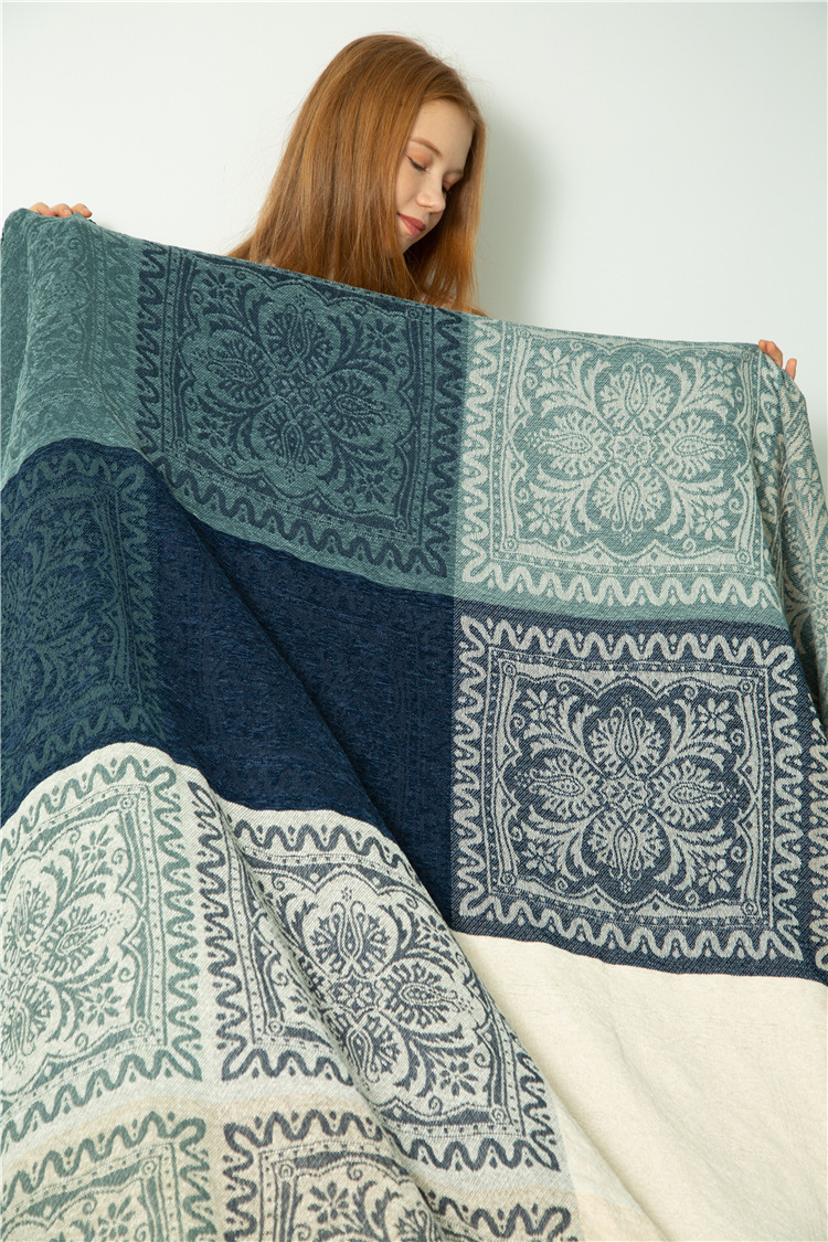 modern soft fabric blanket, sofa blanket, plush blanket, leisure blanket, artistic blanket_voghion.com