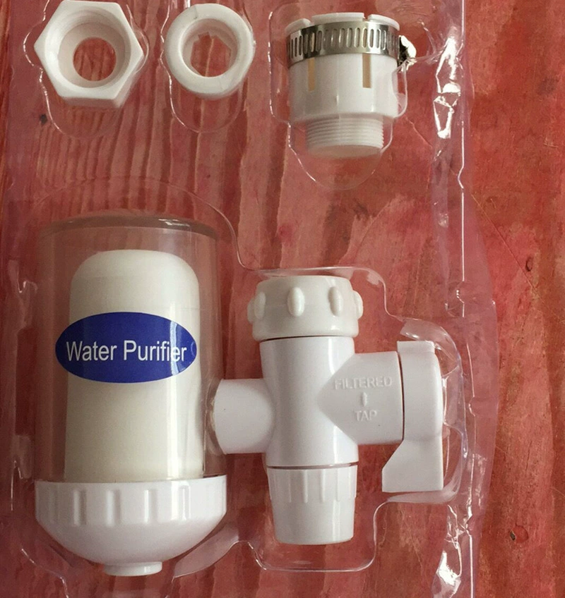 Внешняя торговля Английский прозрачный кран очиститель воды бытовой фильтр керамический сердечник фильтр завод оптом