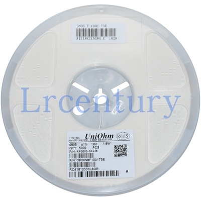 厚声贴片电阻 0805 1%贴片精密电阻 阻值齐全 一站式配单服务|ru