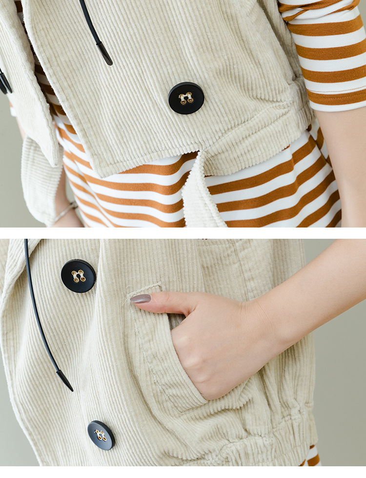 Costume femme en Velours côtelé - Ref 3333836 Image 24