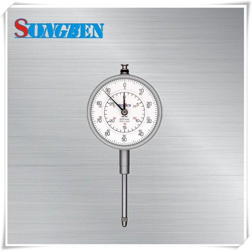 日本原装TECLOCK 0.01mm长行程百分表KM-132D