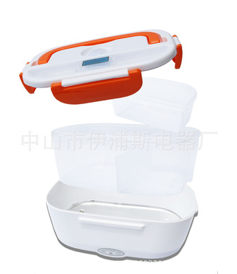 伊浦斯家車兩用塑料可分離內膽電加熱飯盒亞馬遜貨源禮品廠家