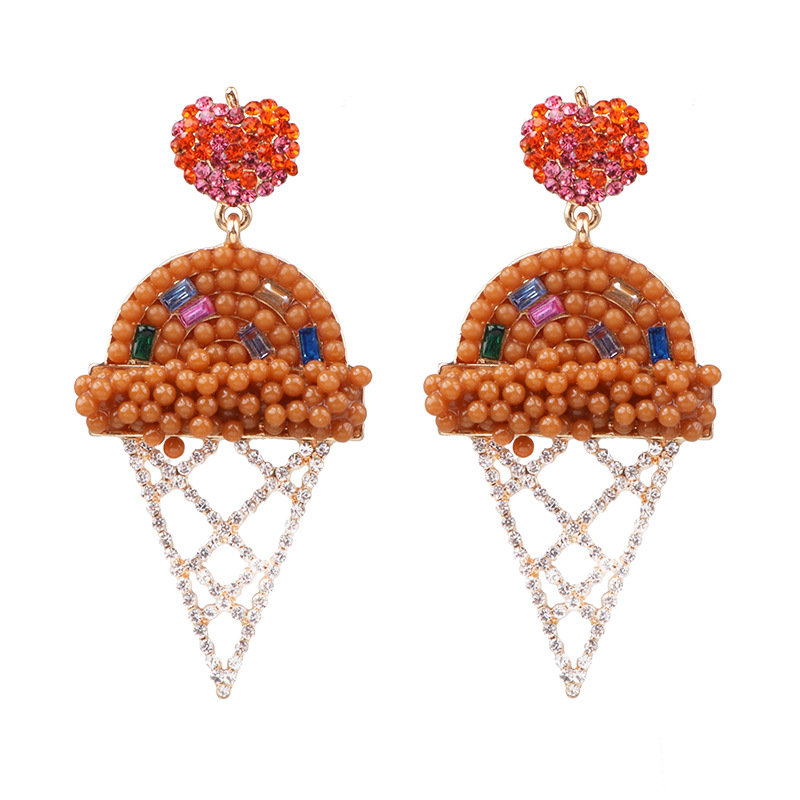 Fashion New Earrings Ice Cream Earrings Ear Jewelry Wholesale display picture 2