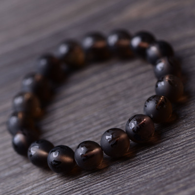 水晶手鏈單圈多圈，瑪瑙黑曜石手鏈