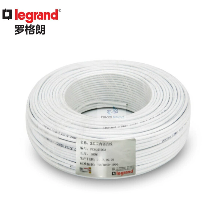 TCL Legrand 4-жильная телефонная линия PC604300A внутренняя телефонная линия 300 метров 4*0.5 тёплая медь