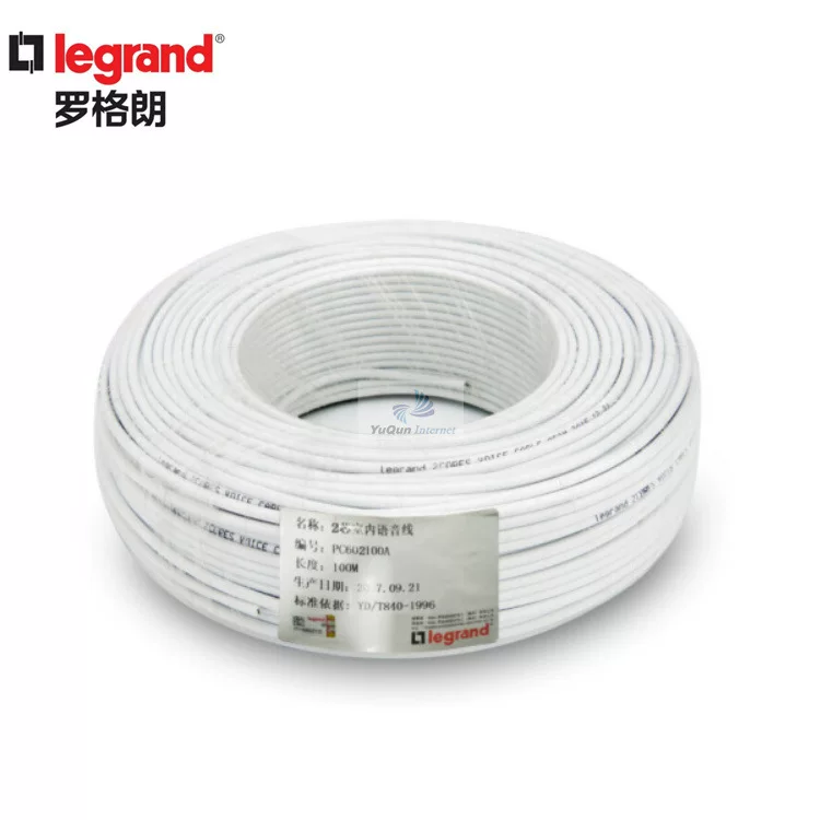 TCL Legrand 4-жильная телефонная линия PC604300A внутренняя телефонная линия 300 метров 4*0.5 тёплая медь