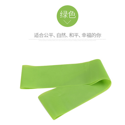 健身O型圈力量训练乳胶阻力带环形拉力圈健美弹力圈规格600跨境货